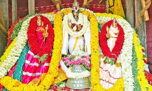 பழனி: ஆவணி பிரமோற்சவத்தை முன்னிட்டு வரதராஜ பெருமாள் கோவிலில் தேரோட்டம்