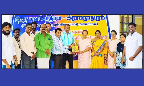 மார்னிங் ஸ்டார் கலை மற்றும் அறிவியல் மகளிர் கல்லூரியில் பேச்சு போட்டி