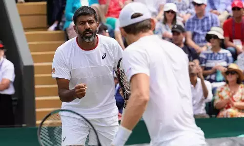 அமெரிக்க ஓபன் டென்னிஸ் - இரட்டையர் பிரிவில் போபண்ணா ஜோடி காலிறுதிக்கு முன்னேற்றம்