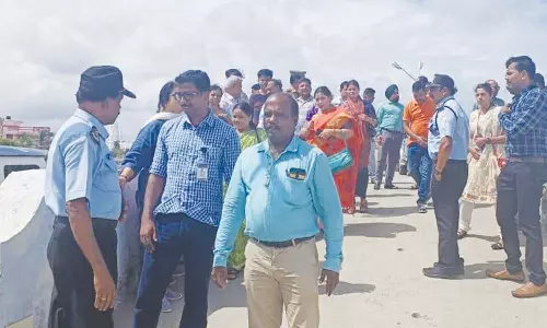 30 எம்.பி.க்கள் அடங்கிய பாராளுமன்ற குழு கன்னியாகுமரி வந்தது