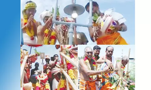 நாச்சியம்மன்-விநாயகர்-காமாட்சி அம்மன் கோவில்களில் கும்பாபிஷேகம்