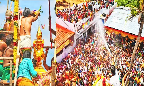 தேவதானப்பட்டியில் மீனாட்சி சமேத சிவபெருமான் கோவில் கும்பாபிஷேகம்