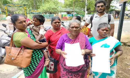 திண்டுக்கல்லில் சொத்துக்காக தாய், சகோதரிகளை மிரட்டும் வாலிபர்