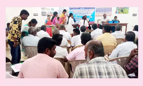 பாதுகாப்பான குடிநீர் குறித்த விளக்க பயிற்சி முகாம்