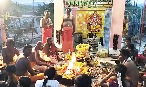 சங்கடகர சதுர்த்தியையொட்டி கணபதி கோவிலில் சிறப்பு அபிஷேக, பூஜைகள்