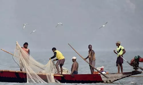கடலுக்கு மீன்பிடிக்க செல்ல விசைப்படகு, மீனவர்களுக்கு தடை