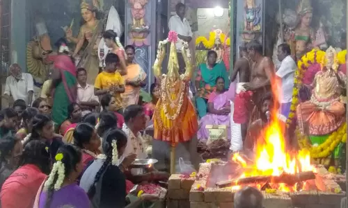 நெல்லிக்குப்பம் அருகே உள்ள செல்லியம்மன் கோவிலில் வராஹி அம்மனுக்கு பஞ்சமி வழிபாடு