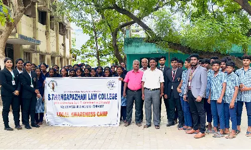 எஸ். தங்கப்பழம் சட்டக் கல்லூரி சார்பில் சட்ட விழிப்புணர்வு நிகழ்ச்சி