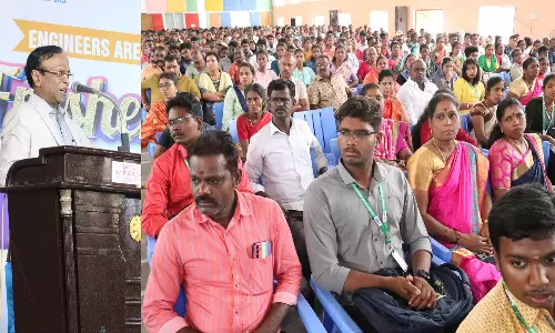 நெல்லை எப்.எக்ஸ். என்ஜினீயரிங் கல்லூரியில் முதலாம் ஆண்டு மாணவர்கள் அறிமுக விழா
