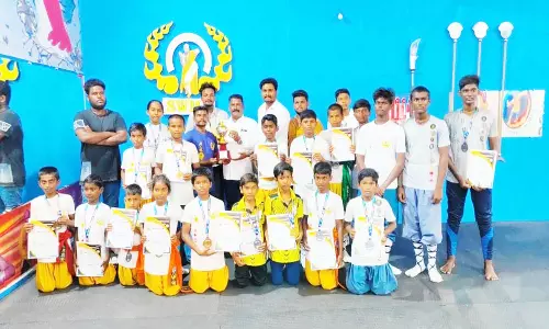 தென்னிந்திய அளவிலான குங்பூ, கராத்தே போட்டி