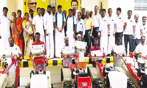 ரூ.4 கோடியில் கட்டப்பட்ட ஒழுங்குமுறை விற்பனைக்கூட கட்டிடம் காணொலி காட்சி மூலம் முதல்-அமைச்சர் திறந்து வைத்தார்