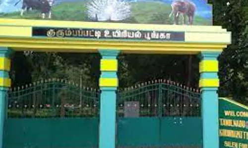 குரும்பபட்டி உயிரியல் பூங்காவில்நுழைவு கட்டணம் 50 ரூபாயாக உயர்வு