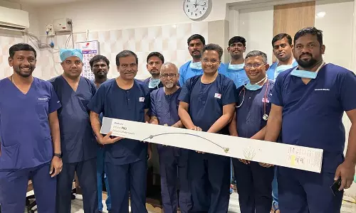 நெல்லை காவேரி ஆஸ்பத்திரியில் 77 வயது மூதாட்டிக்கு அதிநவீன இதய அறுவை சிகிச்சை