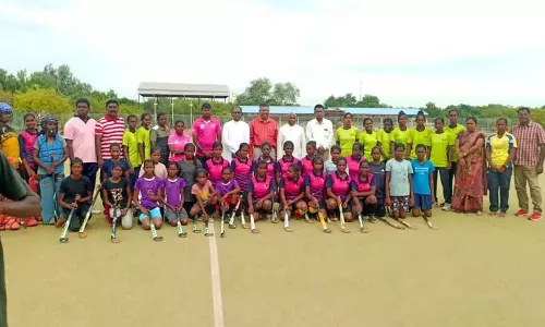 நெல்லையில் மாவட்ட அளவில் பள்ளிகளுக்கு இடையிலான ஆக்கி போட்டிகள்