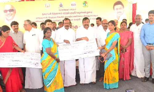 கோவையில் ரூ.110.68 கோடி மதிப்பில் வளர்ச்சிப்பணிகள், நலத்திட்ட உதவிகள்