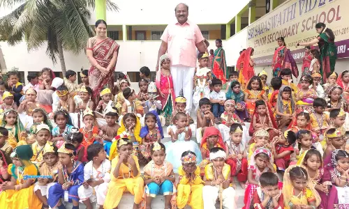 ஸ்ரீ சரஸ்வதி வித்யாலயா பள்ளியில் கிருஷ்ண ஜெயந்தி