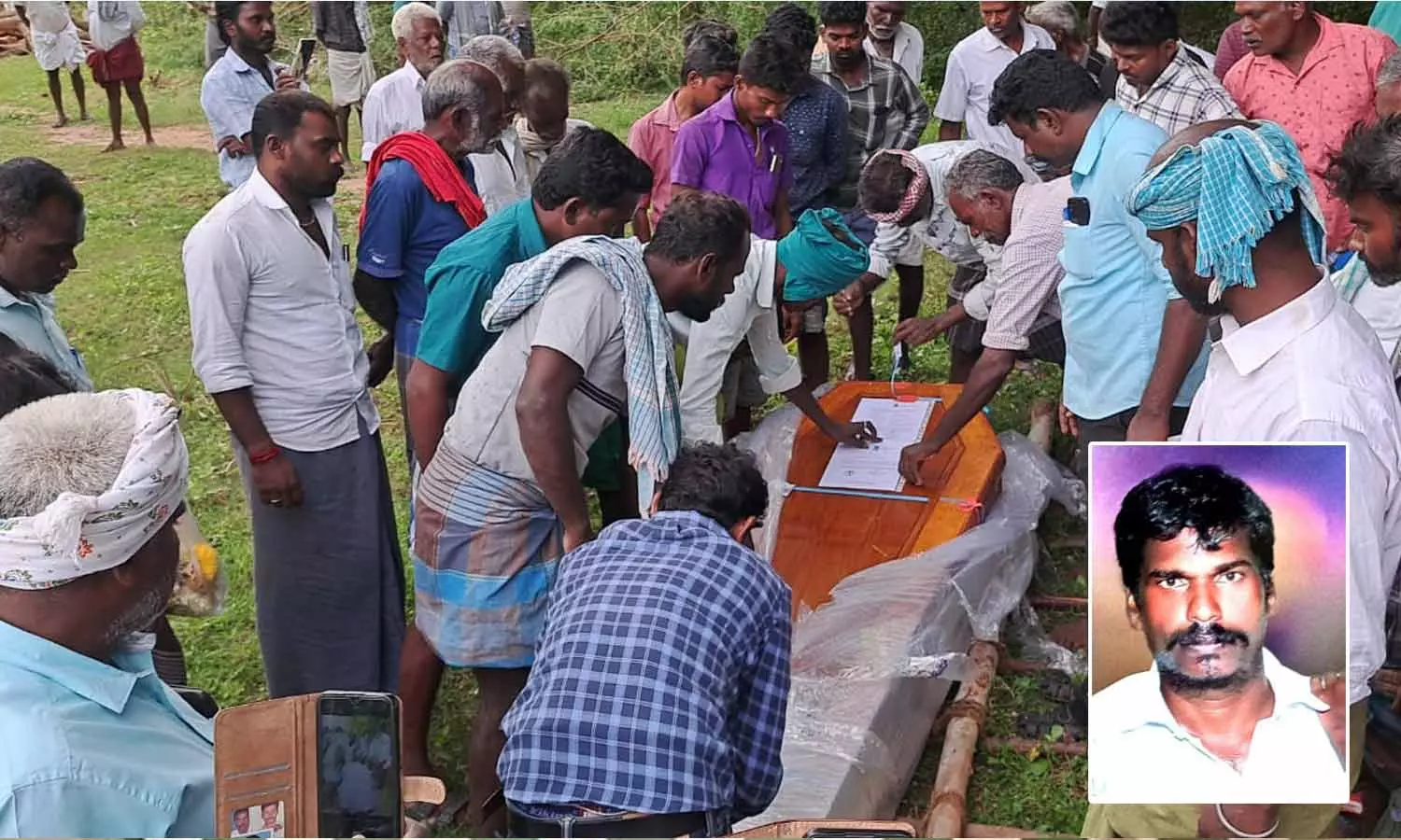 ஈராக்கில் உயிரிழந்த நத்தம் தொழிலாளி: உடல் 38 நாட்களுக்கு பிறகு சொந்த ஊர் கொண்டுவரப்பட்டது ஈராக்கில் உயிரிழந்த நத்தம் தொழிலாளி: உடல் 38 நாட்களுக்கு பிறகு சொந்த ஊர் கொண்டுவரப்பட்டது