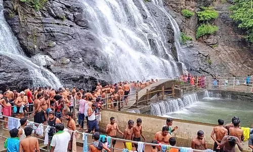 4 நாட்களாக சாரல் மழை: குற்றாலத்தில் மீண்டும் குளுகுளு சீசன்