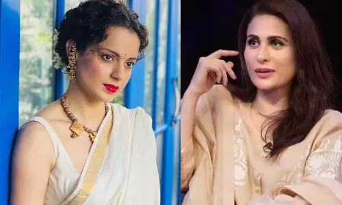 கங்கனாவை சந்தித்தால் கன்னத்தில் அறைவேன் - பாகிஸ்தான் நடிகை ஆதங்கம்