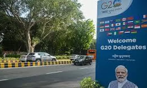 உலக தலைவர்களை வரவேற்க தயாராகும் இந்தியா