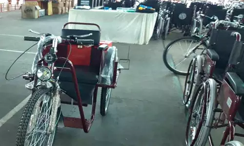 மாற்றுத்திறனாளிகளுக்கு உபகரணங்கள் வழங்குவதற்கான தேர்வு முகாம்