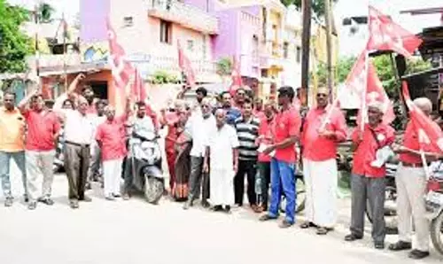 மார்க்சிஸ்டு கம்யூனிஸ்ட் கட்சி சாலை மறியல்