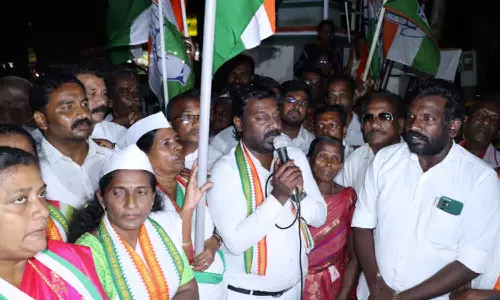 இந்திய ஒற்றுமை பயணத்தின் ஓராண்டு நிறைவை முன்னிட்டு பாதயாத்திரை: விஜய் வசந்த் தொடங்கி வைத்தார்