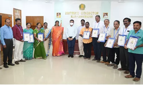 கள்ளக்குறிச்சி மாவட்டத்தில்  9 ஆசிரியர்களுக்கு  ராதாகிருஷ்ணன் நல்லாசிரியர் விருது: மாவட்ட கலெக்டர் பாராட்டு