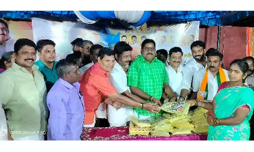 அமைச்சர் நமச்சிவாயம் பிறந்தநாள் விழா ஏழைகளுக்கு நலத்திட்ட உதவிகள்