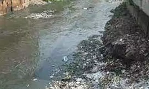 மருதமலை பஸ் நிலையத்தில் தேங்கி நிற்கும் சாக்கடை நீர்: கோவிலுக்கு வரும் பக்தர்கள், பொதுமக்கள் கடும் அவதி