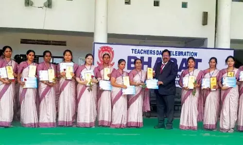 பாரத் சி.பி.எஸ்.இ. பள்ளியில் ஆசிரியர் தின விழா