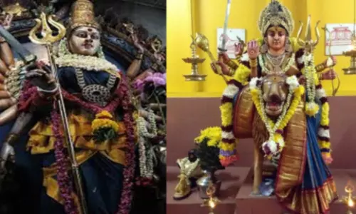 துர்க்கையை ஆலயத்தில் அர்ச்சனை செய்யும் முறை