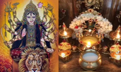 துர்க்கையை வீட்டில் வழிபடும் முறை