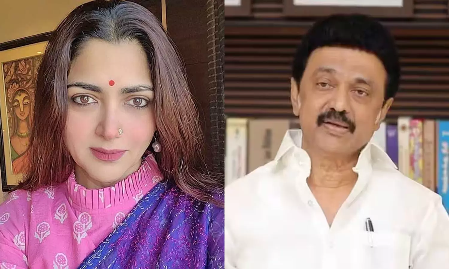 உங்களால் முடியுமா....?- மு.க.ஸ்டாலினுக்கு குஷ்பு கேள்வி