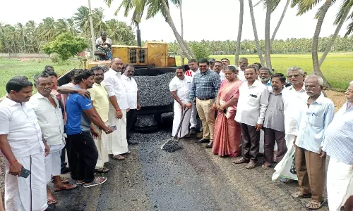 நாகர்கோவில் மாநகராட்சி பகுதியில் ரூ.35.50 லட்சம் மதிப்பீட்டில் சாலை பணிகள்