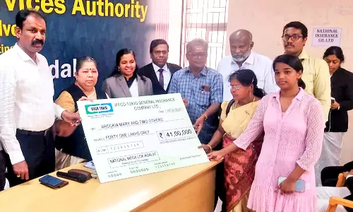 நெல்லை மாவட்டத்தில் இன்று நடைபெற்ற  தேசிய மக்கள் நீதிமன்றத்தில் 4,973 வழக்குகள் விசாரணை