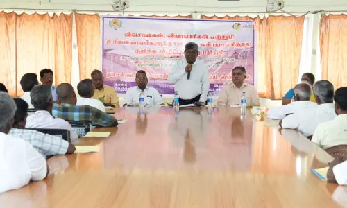 கிட்டங்கி பராமரிப்பு குறித்து விவசாயிகள்- வியாபாரிகளுக்கு பயிற்சி