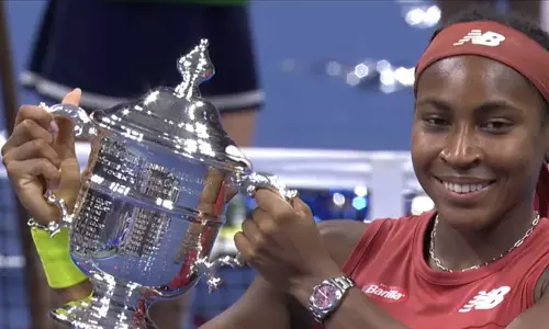 அமெரிக்க ஓபன் டென்னிஸ் - சபலென்காவை வீழ்த்தி சாம்பியன் பட்டம் வென்றார் கோகோ காப்