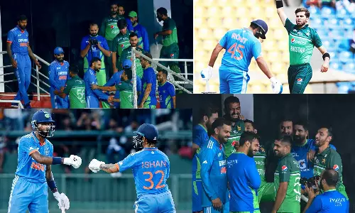 மேகமூட்டமான சூழலை சாதகமாக்கப்போவது யார்? கொழும்பில் இன்று மதியம் இந்தியா- பாகிஸ்தான் பலப்பரீட்சை