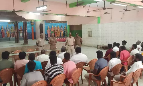 விநாயகர் சிலை ஊர்வலத்தில் கூம்பு வடிவ ஒலிப்பெருக்கி, பட்டாசு வெடிக்க தடை- போலீசார் எச்சரிக்கை