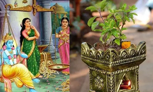 தான் என்னும் அகந்தையை துரத்திய துளசி