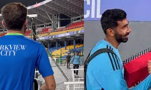 பும்ராவின் குழந்தைக்கு பரிசு வழங்கிய பாகிஸ்தான் வீரர்- வைரலாகும் நெகிழ்ச்சி வீடியோ