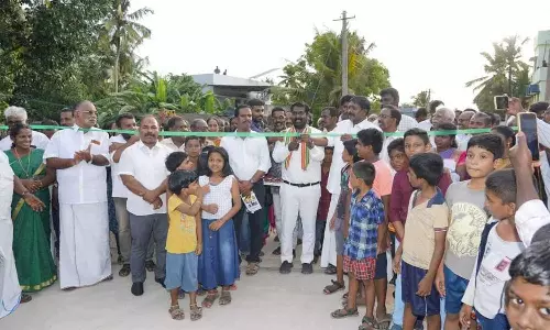 வட்டவிளை ரெயில்வே மேம்பாலம்- விஜய் வசந்த் திறந்து வைத்தார்