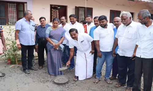 மாநகராட்சியில் பகுதியில் ரூ.40.50 லட்சம் மதிப்பீட்டில் சாலை பணிகள்