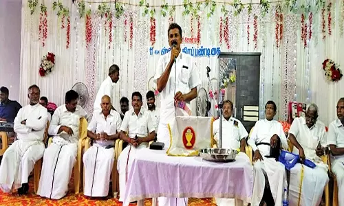 மேட்டூர் சேகர ஸ்தோத்திர பண்டிகை-தி.மு.க. மாவட்ட  பொறுப்பாளர்  பங்கேற்பு