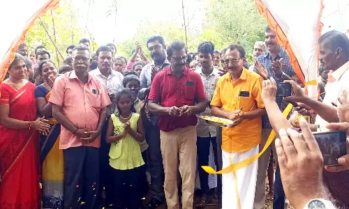 முத்துமாலைபுரத்தில் விளையாட்டு மைதானம் - மாலை நேர படிப்பகம்