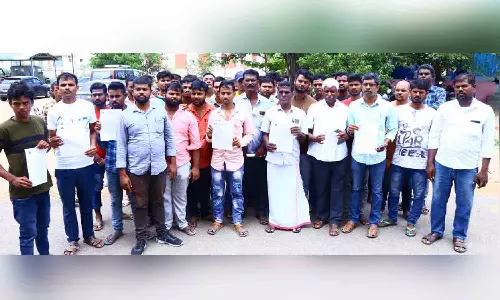 வடமாநில தொழிலாளியை தாக்கியதாக பனியன் நிறுவன உரிமையாளர் மீது பரபரப்பு புகார்