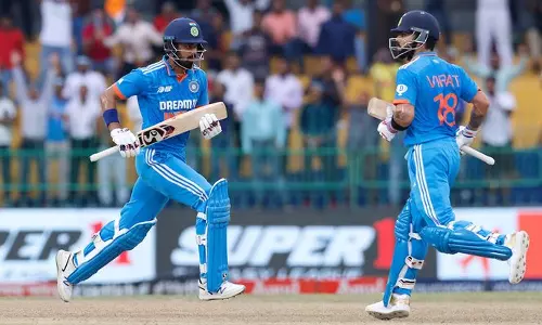 கோலி, கே.எல். ராகுல் அதிரடி சதம்.. பாக். அணிக்கு 357 ரன்களை இலக்காக நிர்ணயித்தது இந்தியா