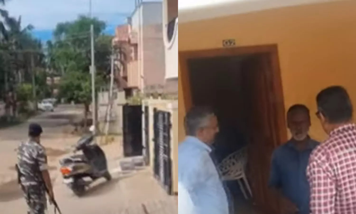 புதுக்கோட்டையில் மணல் குவாரி அதிபர் வீட்டில் அமலாக்கத்துறை அதிகாரிகள் சோதனை