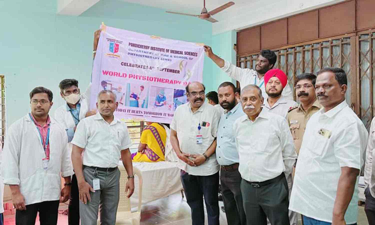 துப்புரவு பணியாளருக்கு இலவச மருத்துவ முகாம்